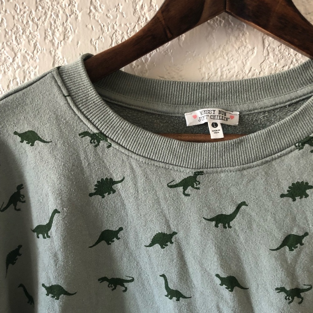 Pullover dinosaur sweater
